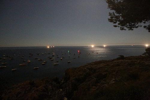Pesca amb llum elèctrica actual