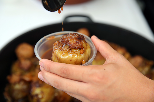 Poma de relleno individual