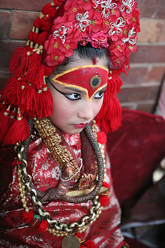 La deesa vivent Kumari