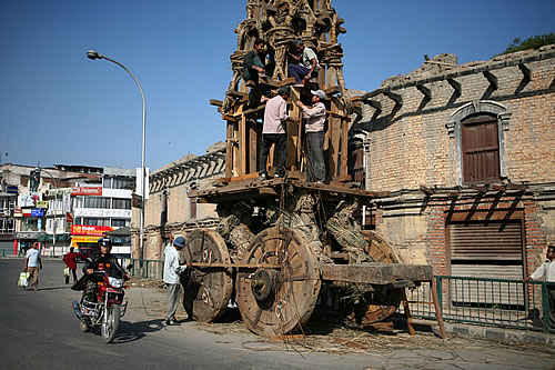 Construcció del carro