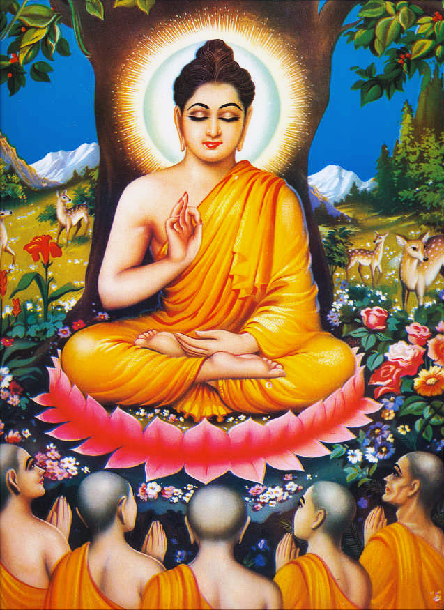 Estampa clàssica del Buddha