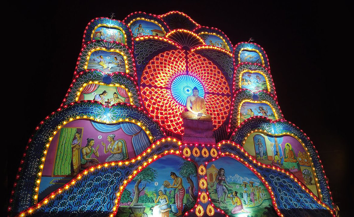 Vesak Thorana a Sri Lanka