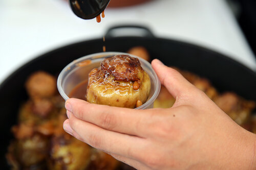 Poma de relleno individual