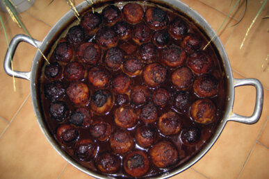 Cassola de pomes de relleno de Vilabertran (Foto: Elvira Duch)