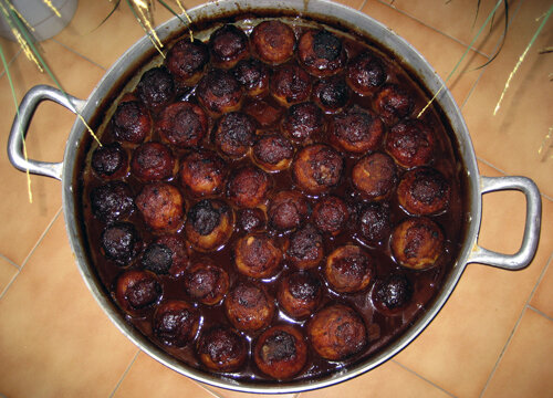 Cassola de pomes de relleno de Vilabertran (Foto: Elvira Duch)