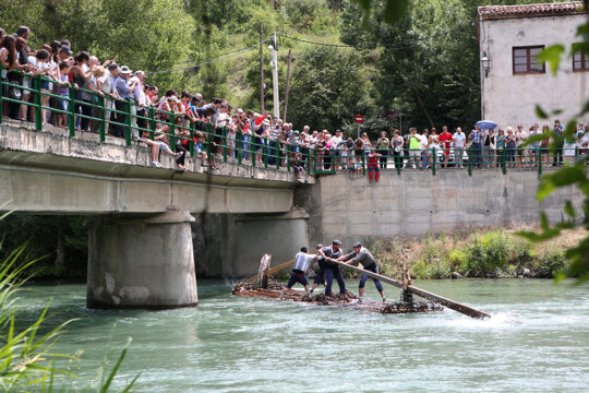 Arribada al Pont del Claverol