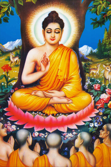 Estampa clàssica del Buddha