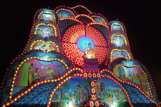 Vesak Thorana a Sri Lanka