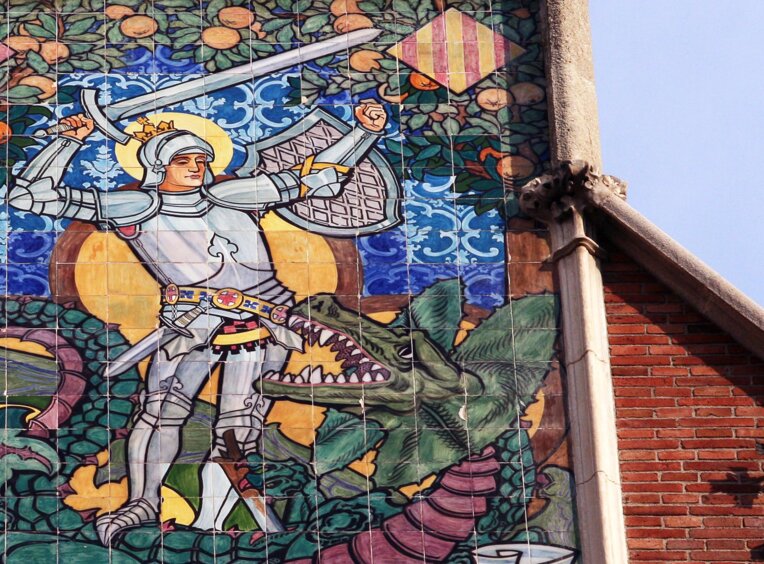 Recreacions de la llegenda de sant Jordi i el drac